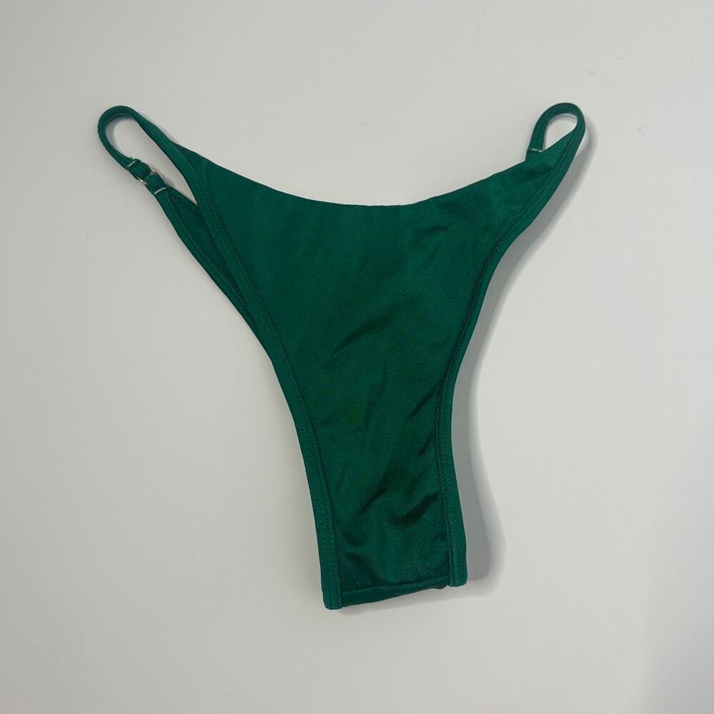 SOMMER SWIM EMERALD GREEN BIKINI BOTTOMS - Picture 2 of 4